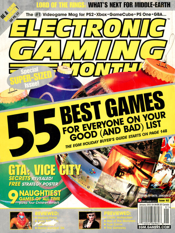 Electronic Gaming Monthly Issue 162 (January 2003) cover